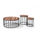 vovvahome Grand Orta ve Yan Sehpa Takımı