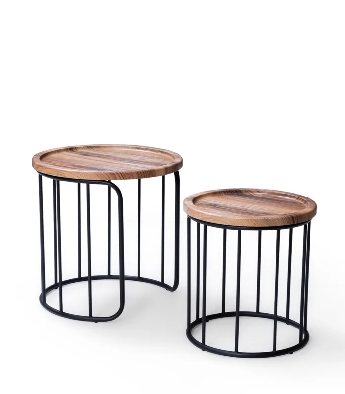 vovvahome Grand Orta ve Zigon Sehpa Takımı - Görsel 3