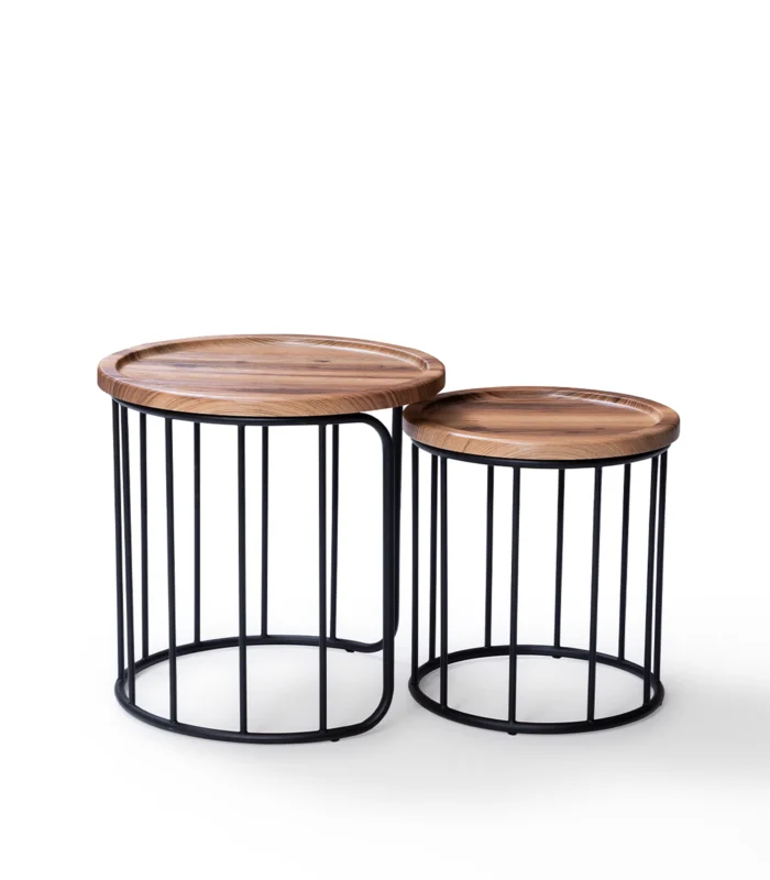 vovvahome Grand Orta ve Zigon Sehpa Takımı - Görsel 4