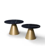 vovvahome Luna Yan Sehpa - Altın