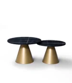 vovvahome Luna Yan Sehpa - Altın - Görsel 2