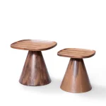 vovvahome Serenity Yan Sehpa Takımı - Dark