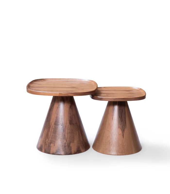 vovvahome Serenity Orta ve Yan Sehpa Takımı - Dark - Görsel 5