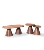 vovvahome Serenity Orta ve Yan Sehpa Takımı - Dark