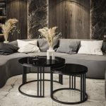 vovvahome İsabella Orta Sehpa - Siyah | Siyah