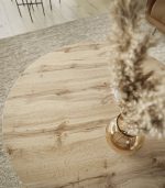 vovvahome İsabella Orta Sehpa - Meşe | Beyaz - Görsel 3