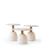 vovvahome Marrion 3lü Orta Sehpa Takımı - Bej