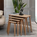 vovvahome Luci 4lü Zigon Sehpa - Meşe